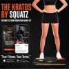 SQUATZ Vibration Plate Exercise Machine Set With Resistance Bands, Pilates Rods, and Fitness Mat - Image 5