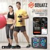 SQUATZ Portable Push Up Board Home Workout Equipment Set With Resistance Bands - Image 6