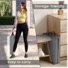 BalanceFrom Fitness GoGym 6 'x 2' x 1.5" Folding 3 Panel Exercise Gym Mat, Gray - Image 5