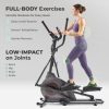 Sunny Health & Fitness Ultra Silent Smart Elliptical Exerciser, 300LB Capacity & 16?? Long Stride with Free SunnyFit App Bluetooth Connection - Image 6