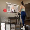 Sunny Health & Fitness 12?? Stride Smart Elliptical Machine w/300LB Capacity & Pulse Sensor w Free SunnyFit App Bluetooth - Image 2