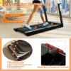 Gymax 3HP Walking Running Jogging Exercise Machine APP Control Folding Treadmill - Image 5