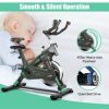 Gymax Stationary Exercise Bike Cycling Bike W/33Lbs Flywheel Home Fitness Gym Cardio - Image 5