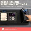 SQUATZ Travel Apollo Fitness Board with Adjustable Resistance and Wireless Connectivity - Image 6