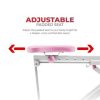 Sunny Health & Fitness Pink SMART Upright Row - Image 7