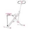 Sunny Health & Fitness Pink SMART Upright Row - Image 10