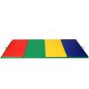 Gymax Multicolor 4'x10'x2'' Folding Panel Thick Gym Fitness Exercise Mats Gymnastics Mat New - Image 3