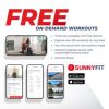 Sunny Health & Fitness Smart Elite Magnetic Exercise Elliptical - Image 2