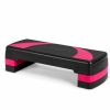 31 Inch Adjustable Exercise Aerobic Stepper with Non