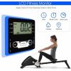 Foldable Magnetic Quiet Operated Fitness Rowing Machine with 10 Level Adjustable Resistance - Image 5