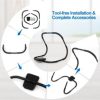 Portable AB Trainer with Headrest and Foam Handle for Office Home Gym - Image 6