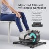 Sunny Health & Fitness Smart Motorized Mini Elliptical Trainer, Indoor Under - Image 4