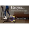 Sunny Health & Fitness 12?? Stride Smart Elliptical Machine w/300LB Capacity & Pulse Sensor w Free SunnyFit App Bluetooth - Image 3