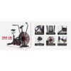 Sunny Health & Fitness Smart Customizable Air Bike Trainer, 330LB Capacity Leg + Arm Cardio Workout, with SunnyFit App Bluetooth Link - Image 8