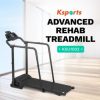 Ksports Advanced Rehab Treadmill with 2.25 Horsepower Motor and Bluetooth Kinomap for Workout Sessions, Exercise, and Active Recovery, Black - Image 2