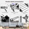 Pilates core bed, foldable home high quality, yoga studio same commercial fitness equipment, black - Image 6