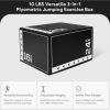 BalanceFrom Jumping Plyo Exercise Box 3 in 1 Home Gym Workout 10 Lbs, Black/White - Image 2