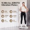 JOROTO Vibration Plate Exercise Machine ?C Full Body Vibrating Platform with Remote Control, 2 Resistance Bands, and 330LBS Weight Capacity for Home Gym Fitness - Image 10