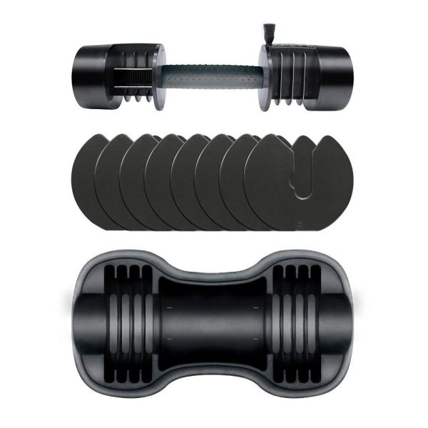 27.5 Lbs Adjustable Weight Dumbbell Set | GT528 - Image 4