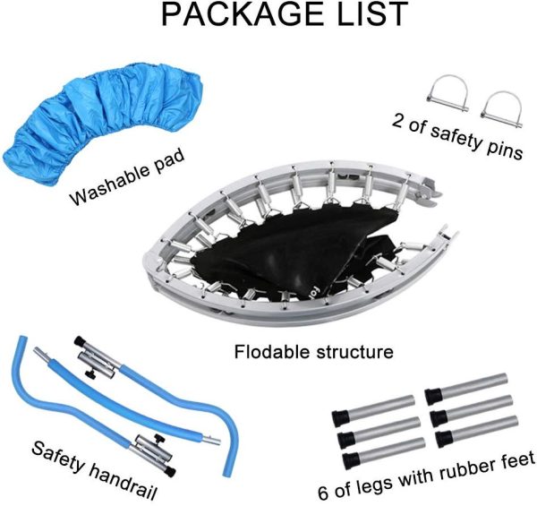 36 Foldable Trampoline Rebounder - Image 7
