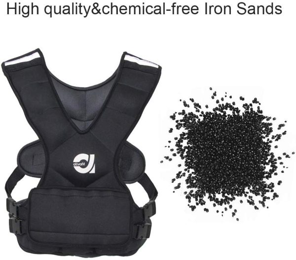 8-16 lbs Weighted Training Vest - Image 4