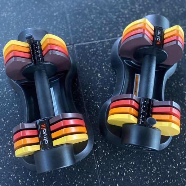 27.5 Lbs Adjustable Weight Dumbbell Set | GT528 - Image 8